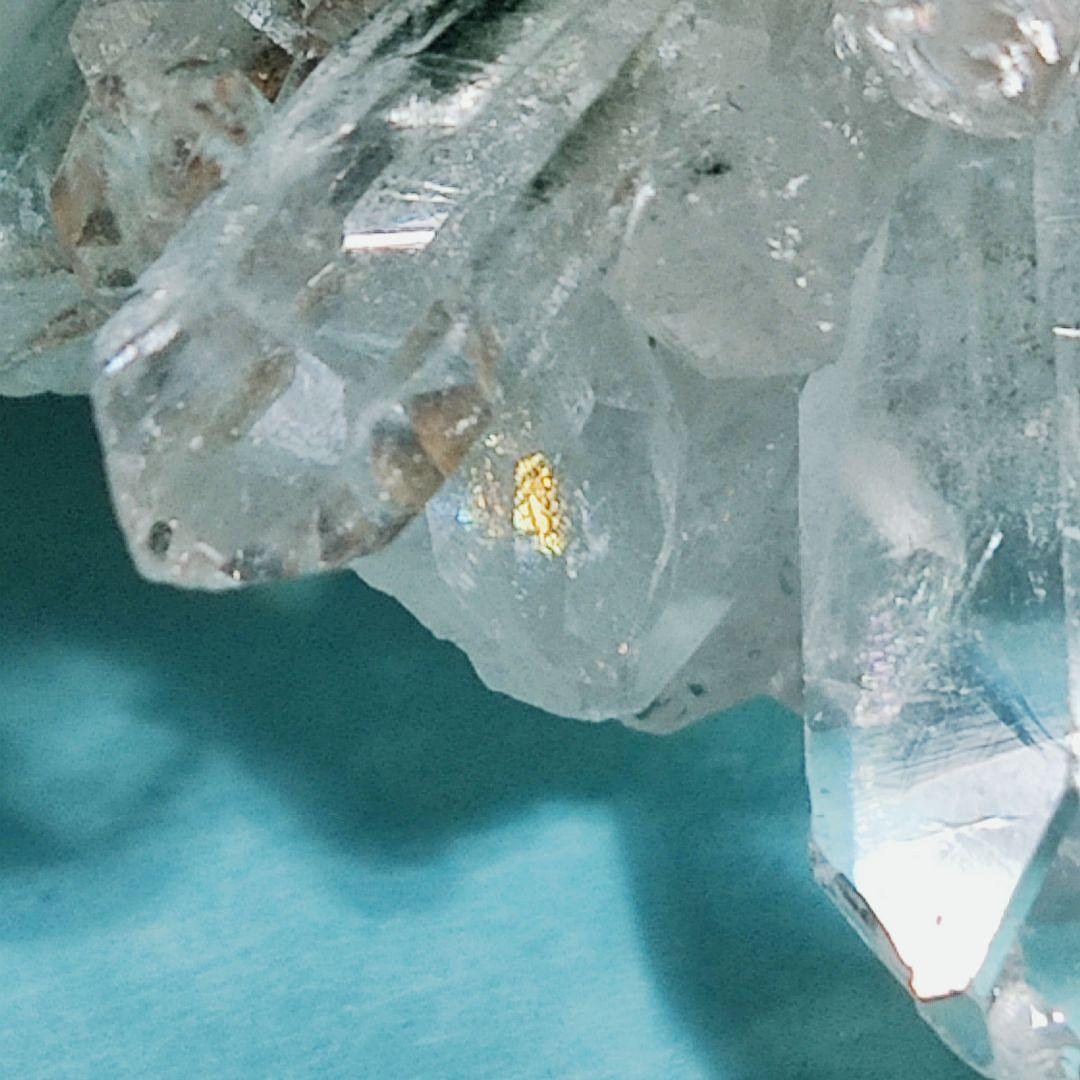 パワーストーン　天然石　ガーデンクリスタル　キーパー入り　34g　No.882