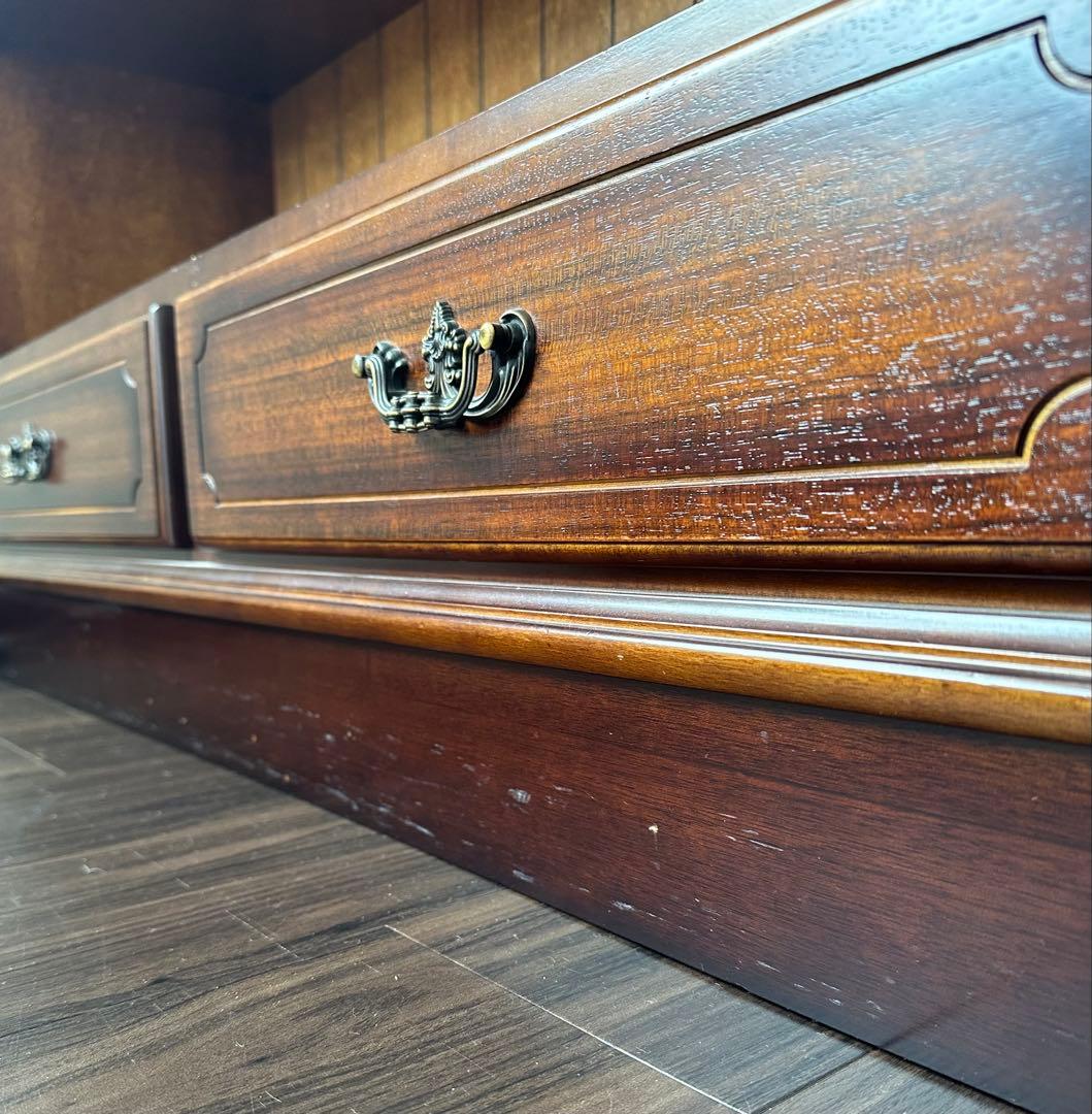 なっつ◎karimoku カリモクコロニアル家具 オープン書棚 本棚