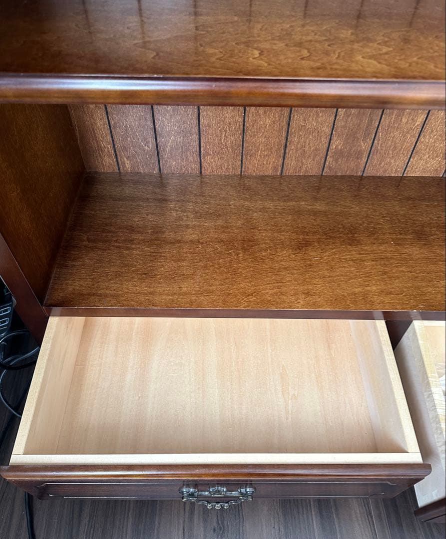 なっつ◎karimoku カリモクコロニアル家具 オープン書棚 本棚