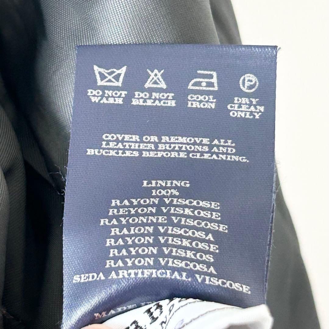 美品✨BURBERRY LONDON ジャケットコート　ダブルフェイス　グレー