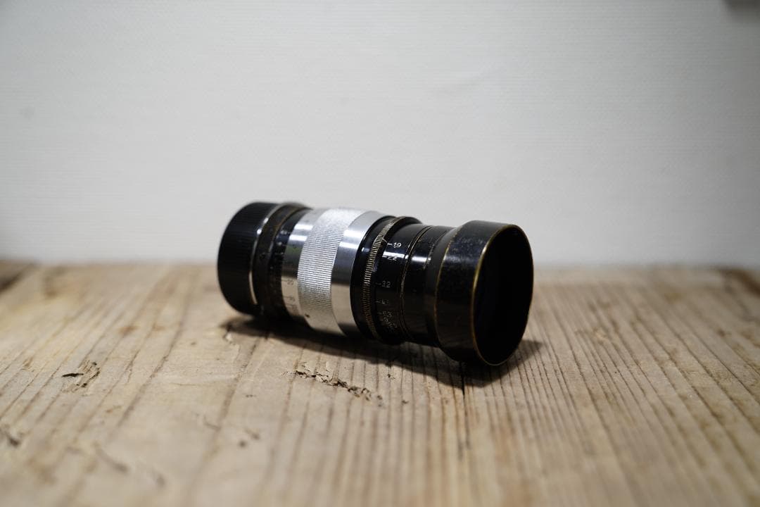 Hektor 7.3cm f1.9 ヘクトール 73mm フード付き