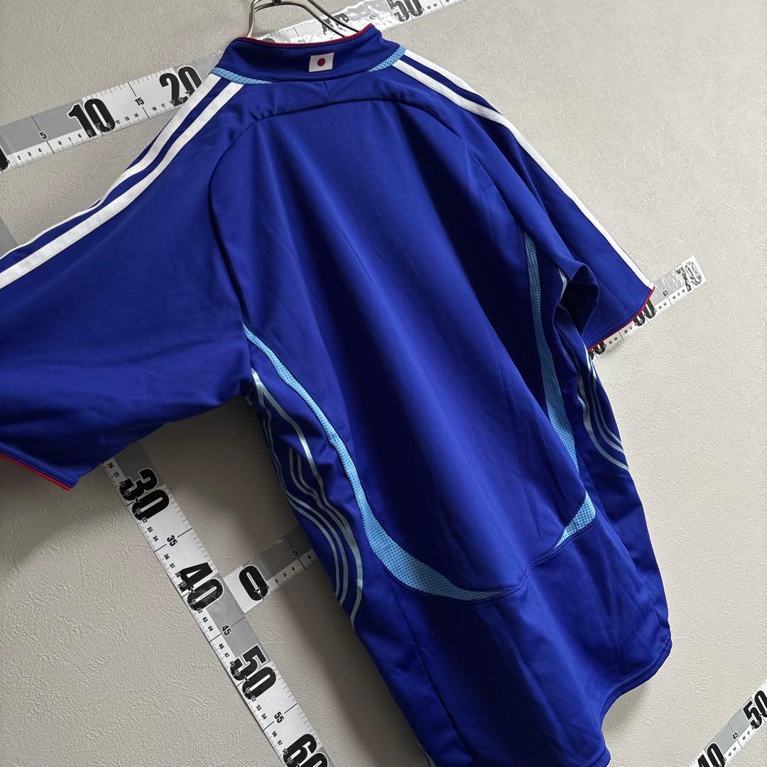 日本代表 adidas アディダス ユニフォーム ゲームシャツ 2006 L 青