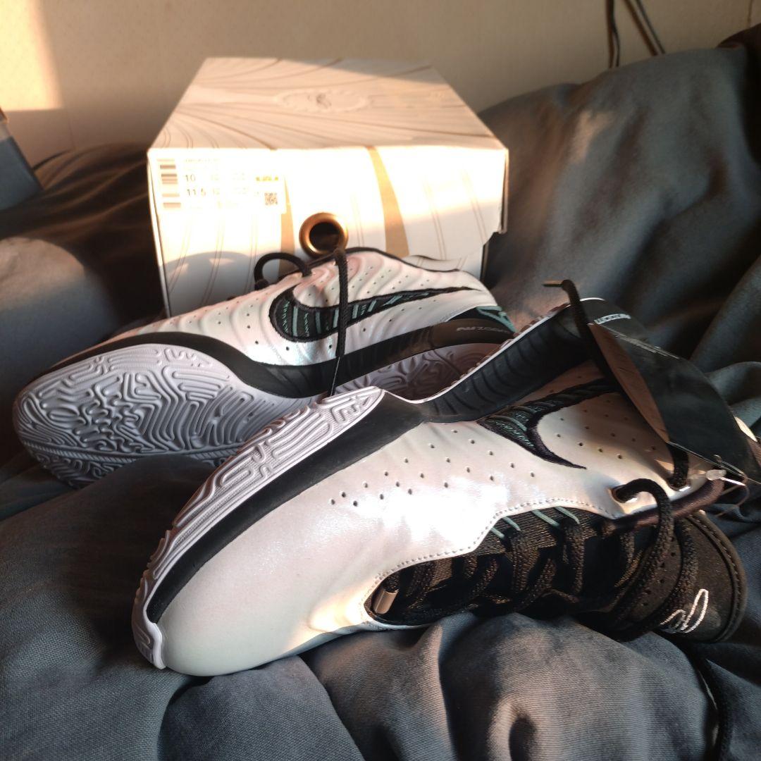 Nike バスケットボールシューズ 10 ホワイト/ブラック・レブロン28cm