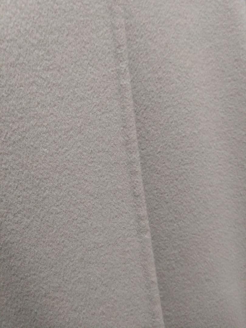 SLOBE IENA HAMILTONダブルフェイスウールノーカラーコート