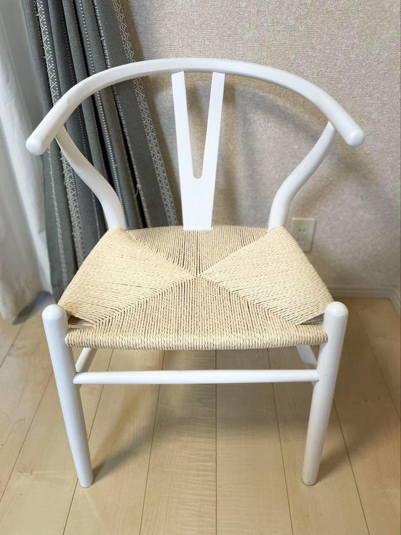 ホワイトウィンザーチェア 2脚セット