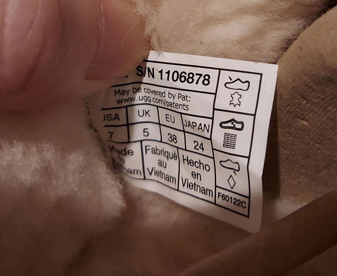 美品! UGG グレー モカシン