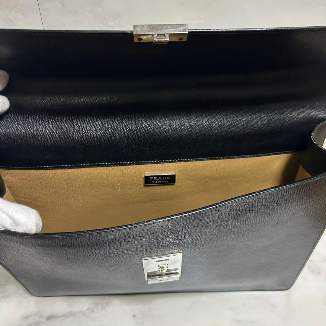 PRADA ビジネスバッグ ブラック 保存袋付き