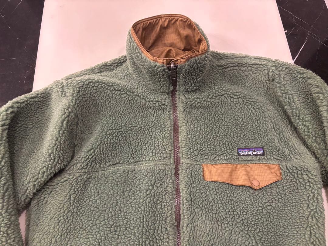 Patagonia パタゴニア　リバーシブル スナップジップジャケット　サイズS