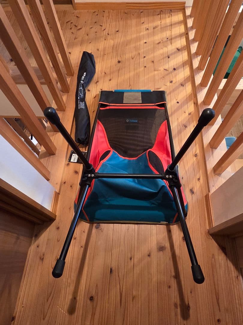 【美品】Helinox サンセットチェア ロッキングフットセット 屋内利用