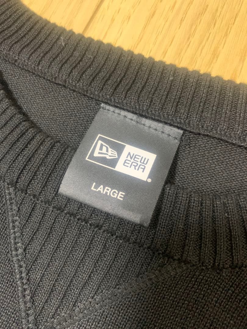 極美品‼️NEW ERA☆ニューエラ ゴルフ クルーネックセーター
