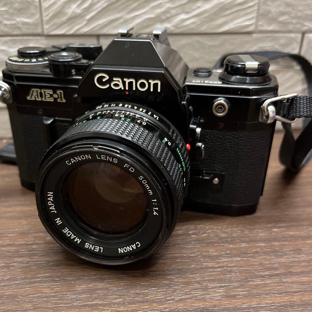 Canon AE-1 フィルムカメラ Lens FD 50mm f/1.8