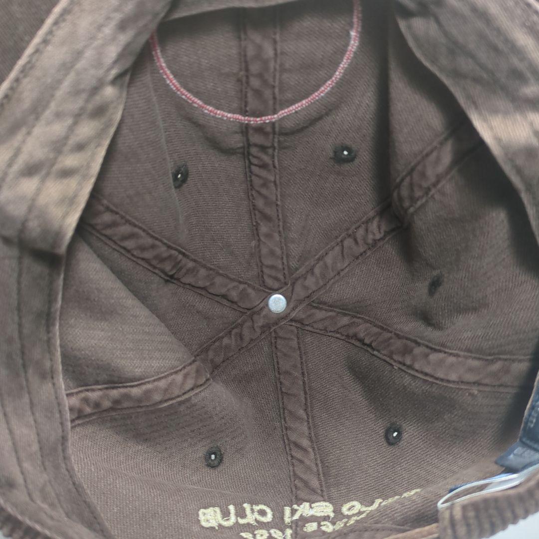 【美品】ラルフローレン　コーデュロイ　キャップ　POLO SKI CLUB