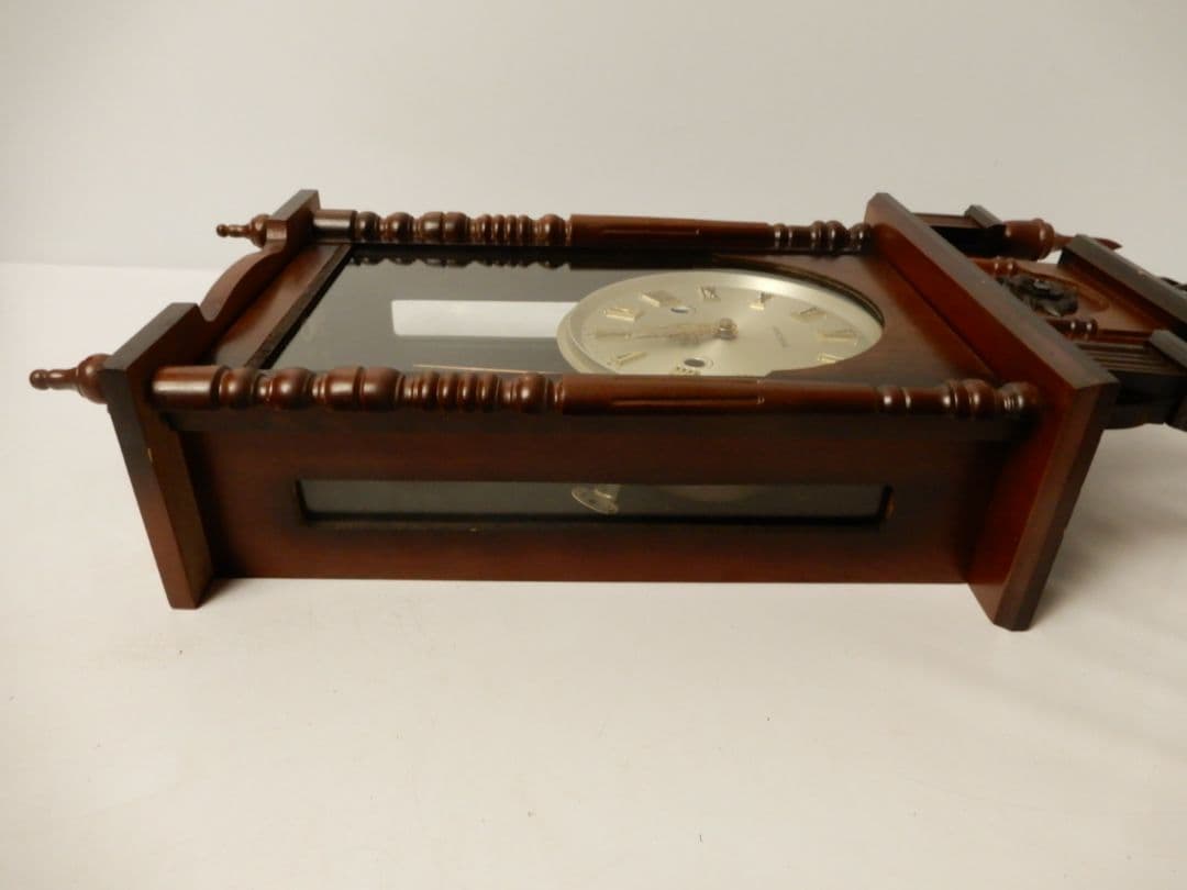 【入手困難 未使用品】アイコウシャ ゼンマイ式振り子時計