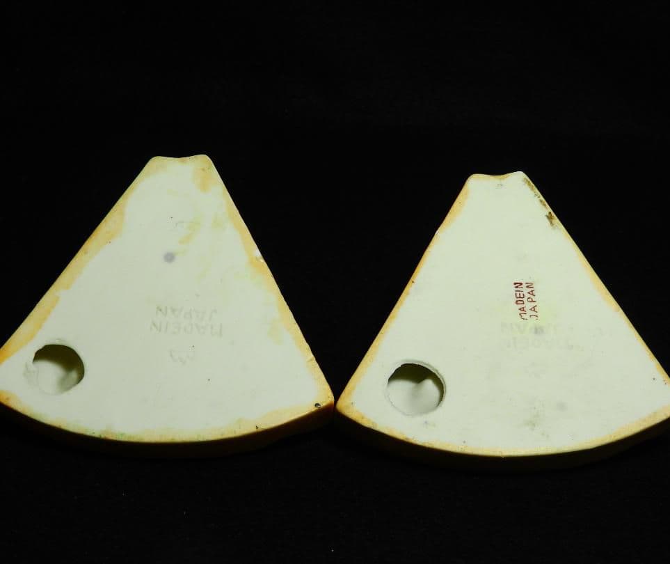 アール デコレディ 楽器を奏でる女性のアッシュトレイ 2個セット No.626