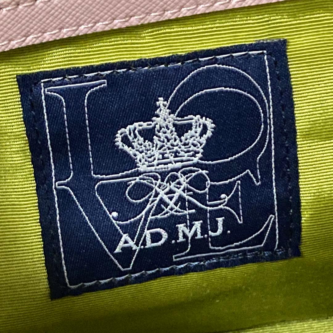 新品未使用 タグ付き ADMJ エーディーエムジェイ グレー ショルダーバッグ