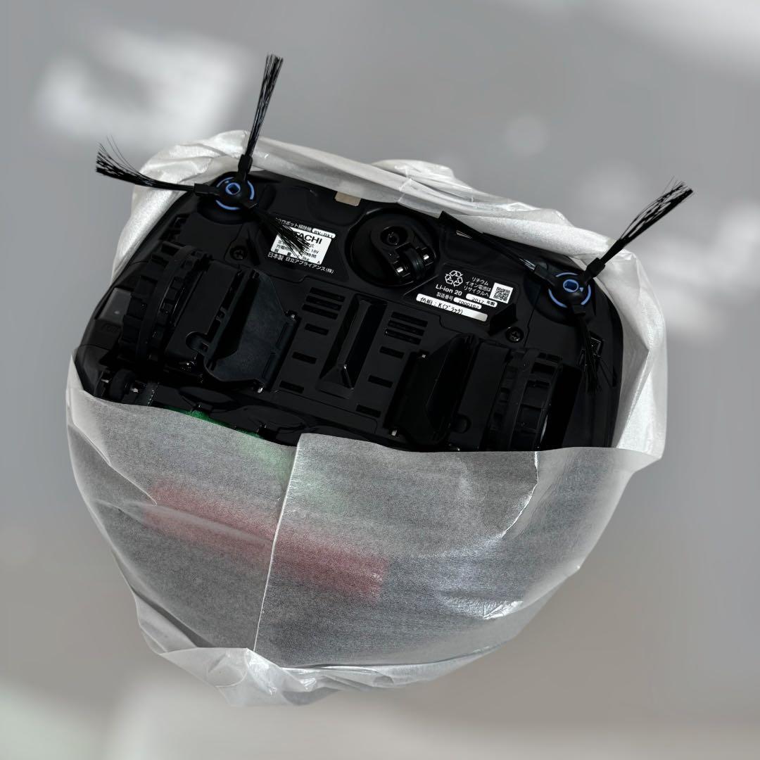 8456.日立 ミニマル ロボット掃除機 RV-DX1 ブラック