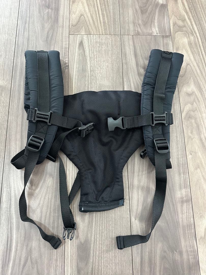 POLBAN ポルバン アドバンス ヒップシート ダブルショルダー付 ブラック