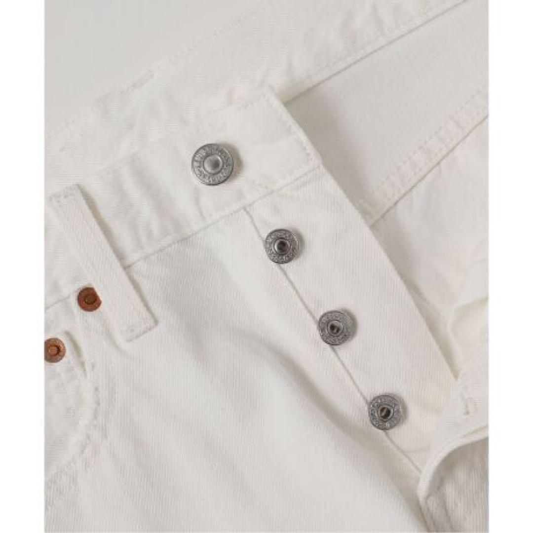 【LEVI’S(R)/リーバイス(R)】別注 501(R) WHITE L28