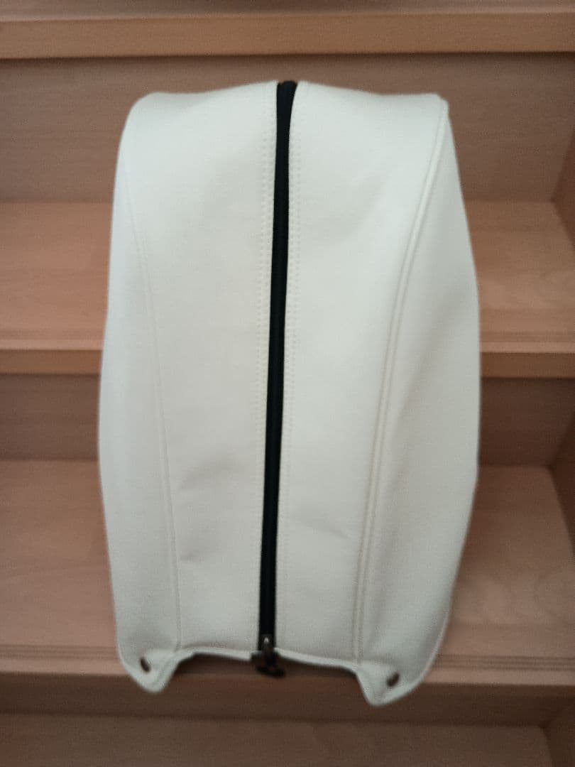 PRGR ホワイト キャディバッグ ヘッドカバー付き