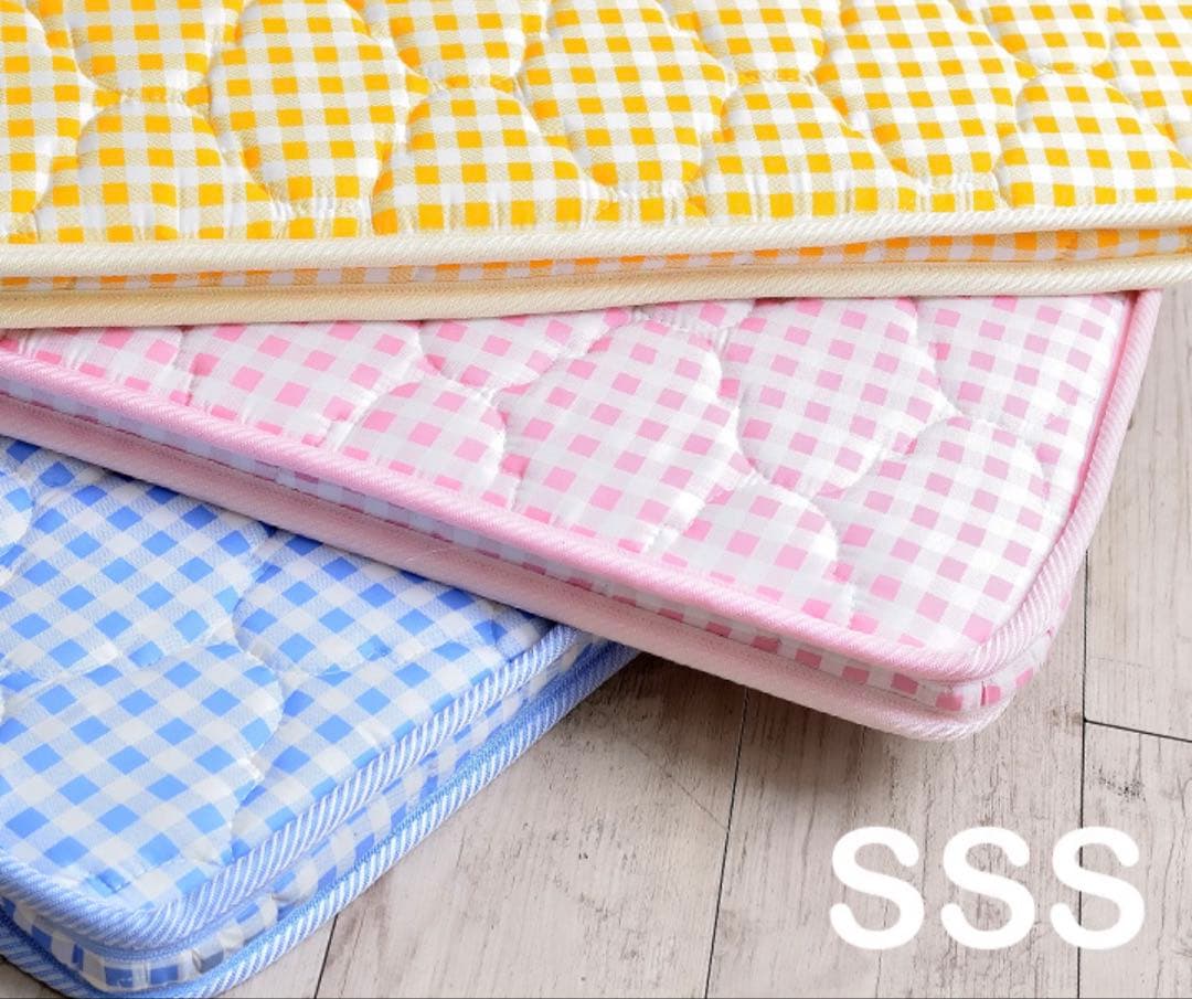 コイズミ　シングルベッド　スノコ 天然ココナッツパームマットレスピンクorブルー