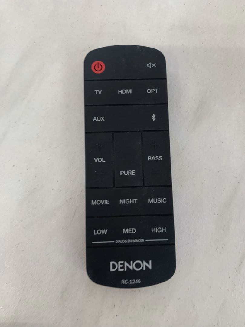 ＋ 【ジャンク】DENON サウンドバー DHT-S517 デノン