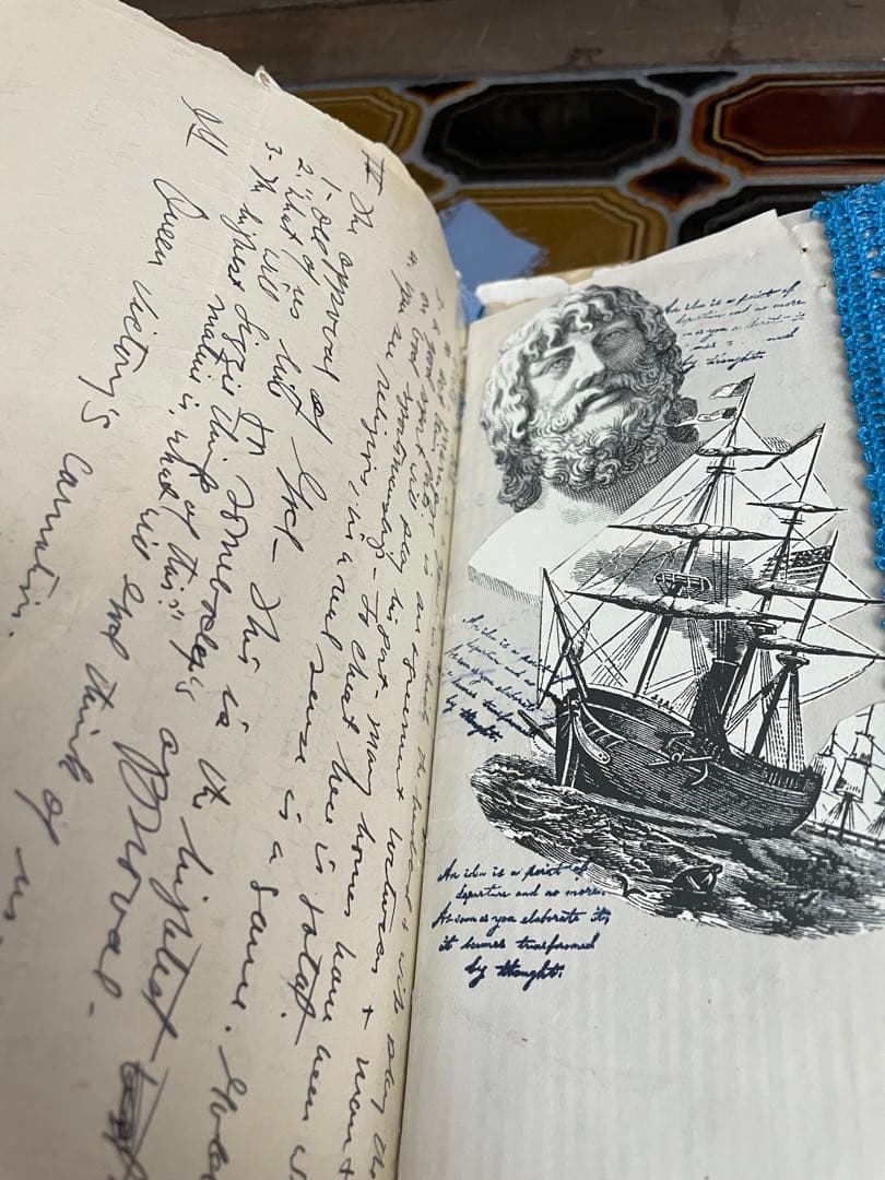 〜海のjunk journal〜ジャンクジャーナル幅17cm