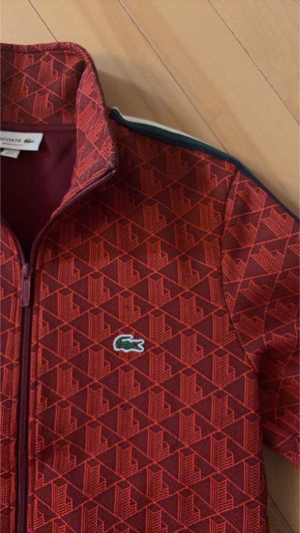 LACOSTE セットアップ 赤