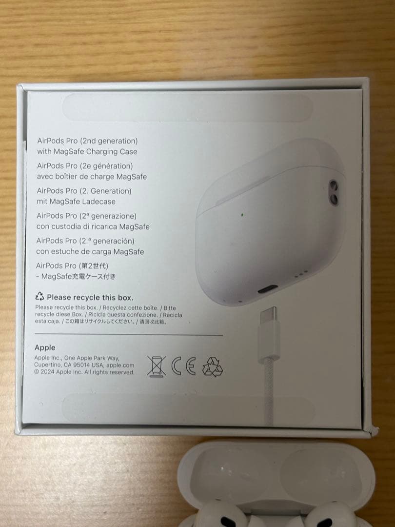 【のあ】AirPods Pro (第2世代) 本体