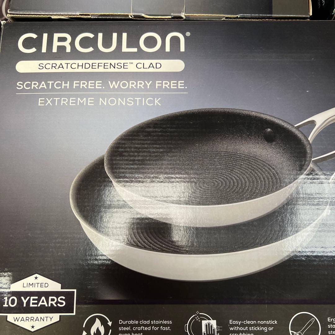 マイヤー　サーキュロンクラッドワン フライパン ２０ｃｍ＆２４ｃｍ