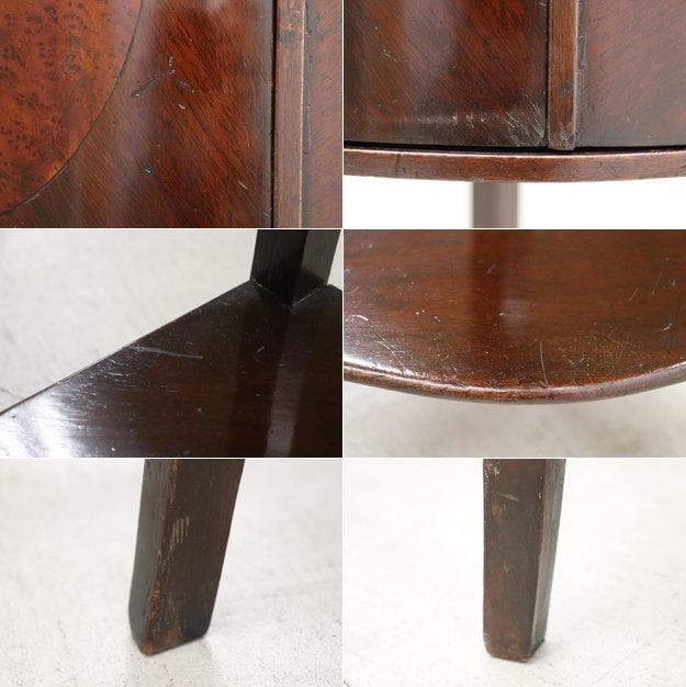 英国 イギリス ヴィンテージ マホガニー クラシカル コーナーキャビネット 収納