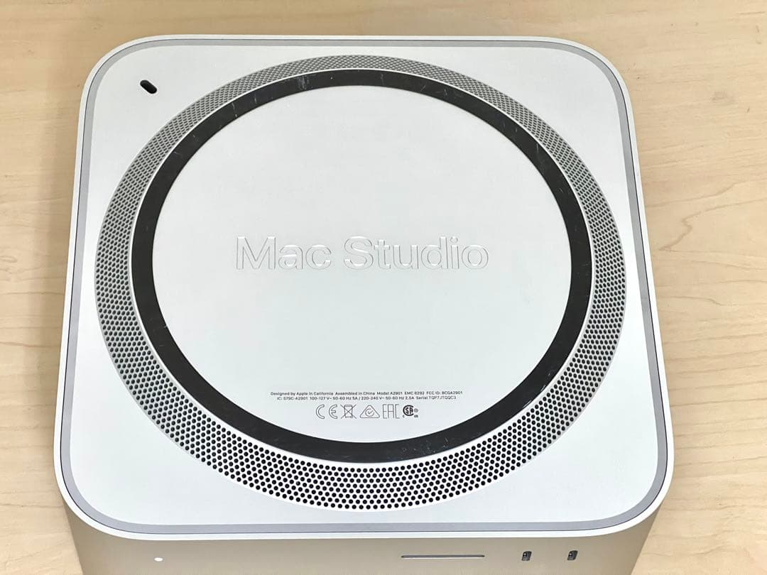 Mac Studio M2 Ultra 64GB SSD 1TB アップル