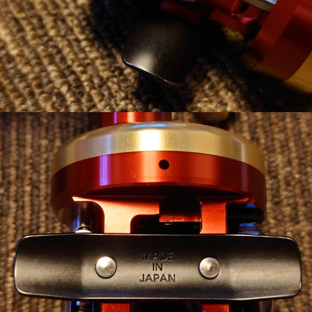 極上美品 ダイワ x アイズファクトリー 01ミリオネア ライト 103Lレッド