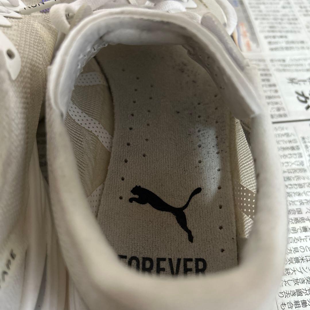 PUMA ディヴィエイトニトロエリート3 ホワイト 26.0 マラソンシューズ