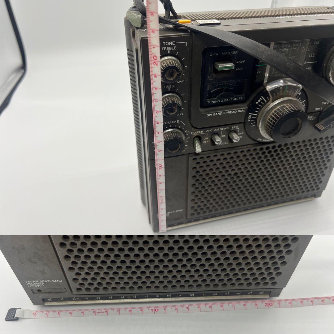 SONY ソニー スカイセンサー【ICF-5900】動作未確認 ジャンク品