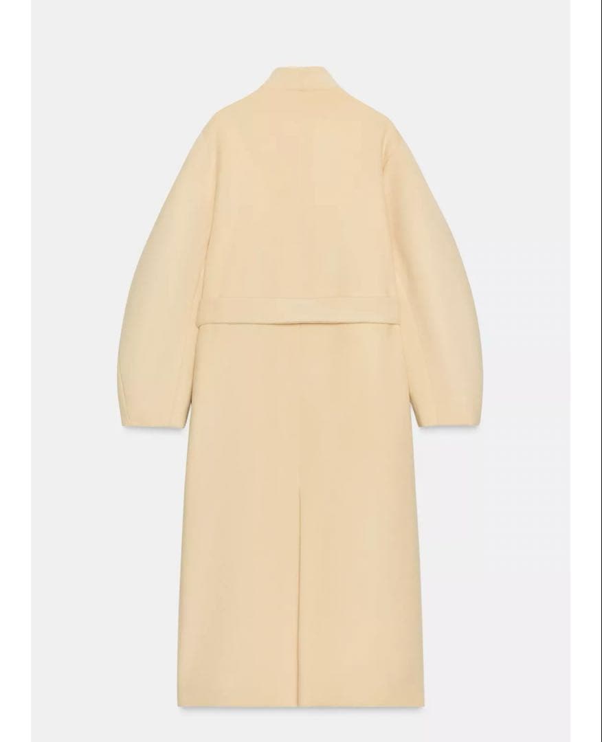 ‪*♡様 タグ付き新品★ZARAのオーバーサイズウール混紡コート★XSサイズ★バ