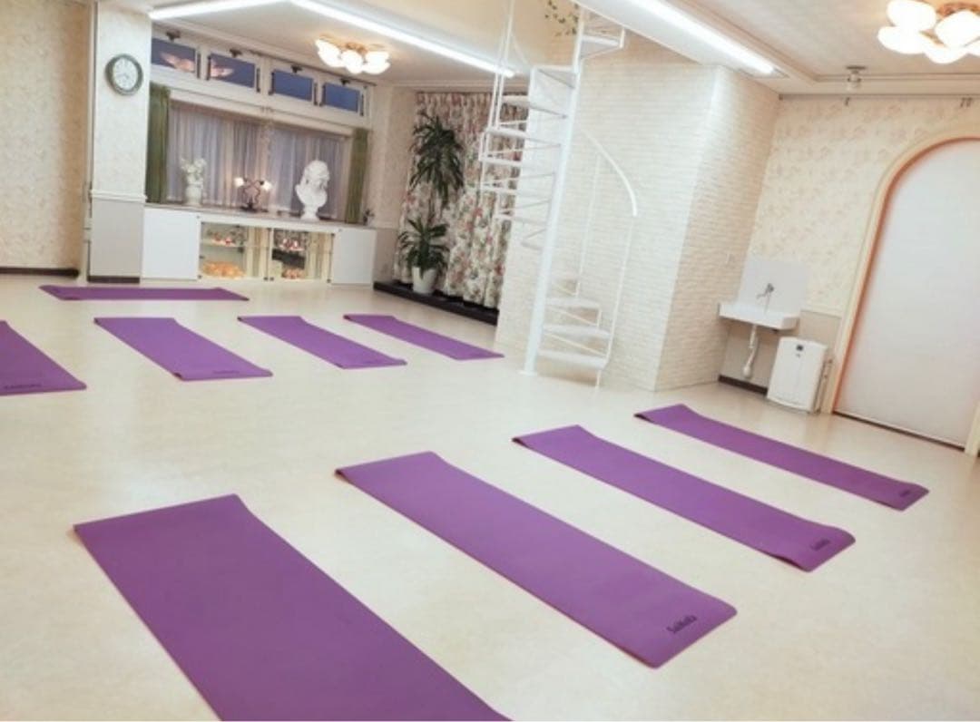 SaiKoYa 紫 厚め 10mmヨガマット 9枚セット