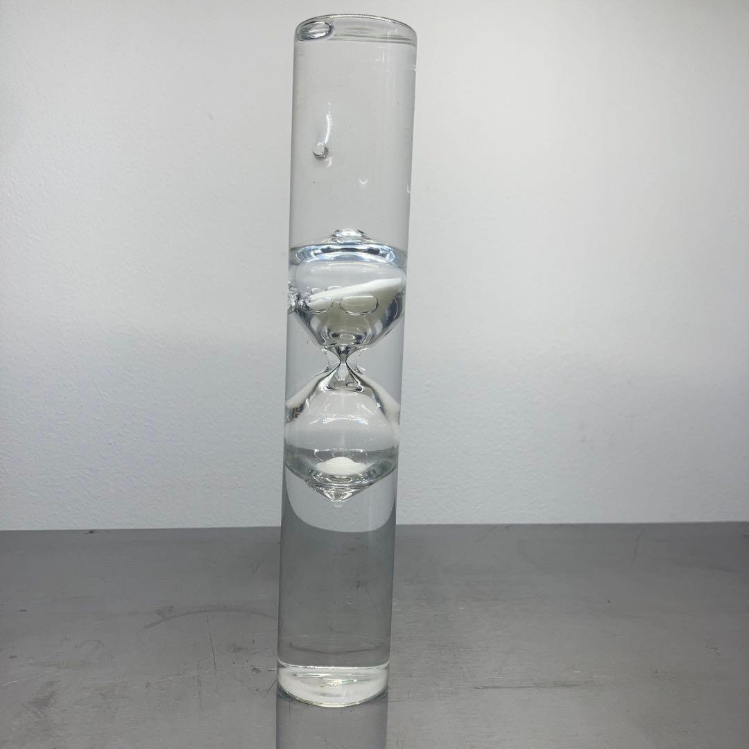 オブジェ　書斎ビンテージ　unknown ガラス製砂時計　珍品　コンテンポラリー