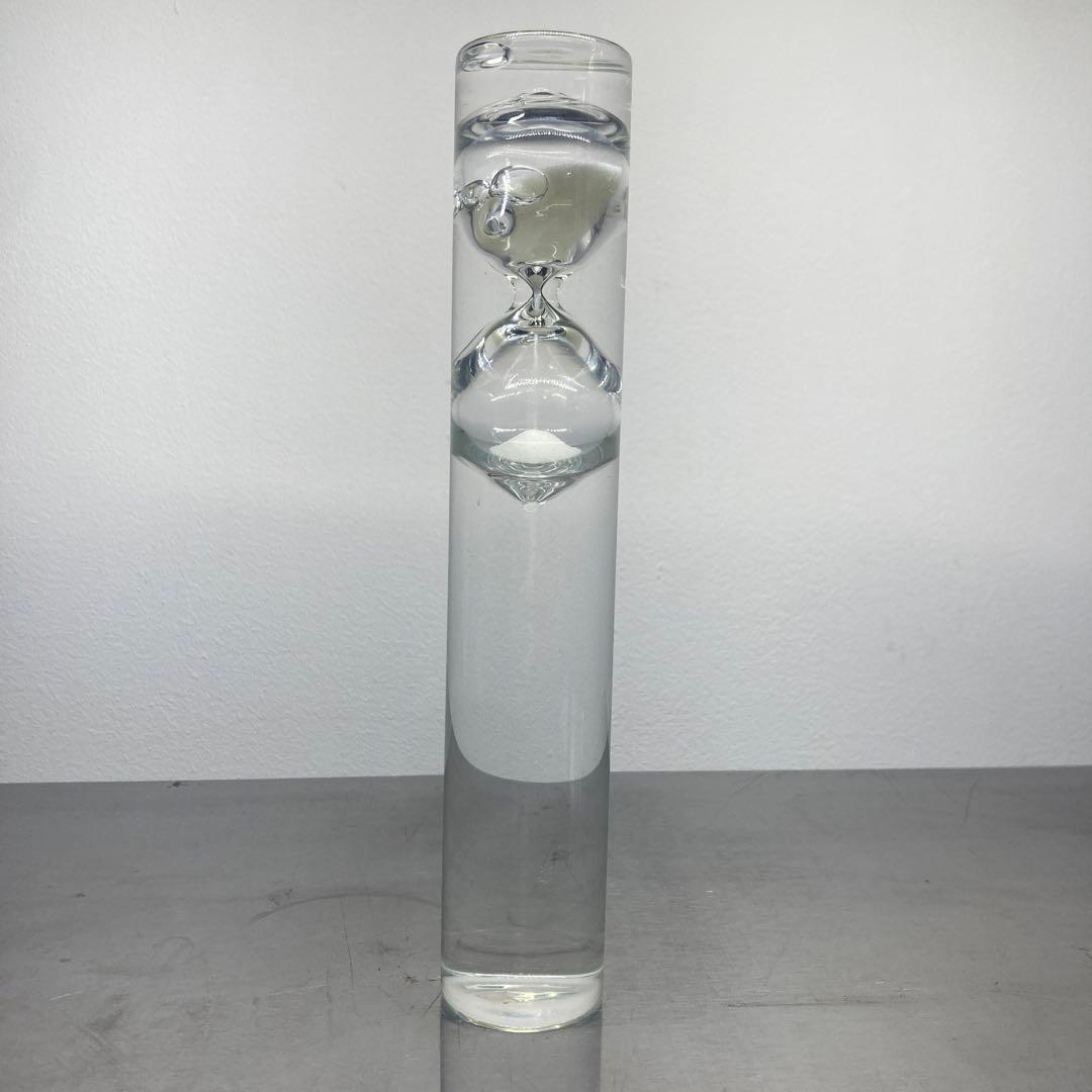 オブジェ　書斎ビンテージ　unknown ガラス製砂時計　珍品　コンテンポラリー