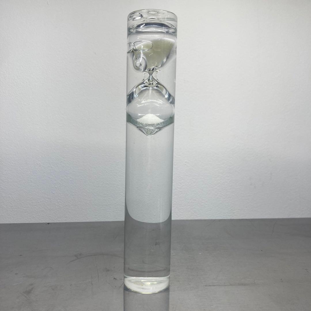 オブジェ　書斎ビンテージ　unknown ガラス製砂時計　珍品　コンテンポラリー