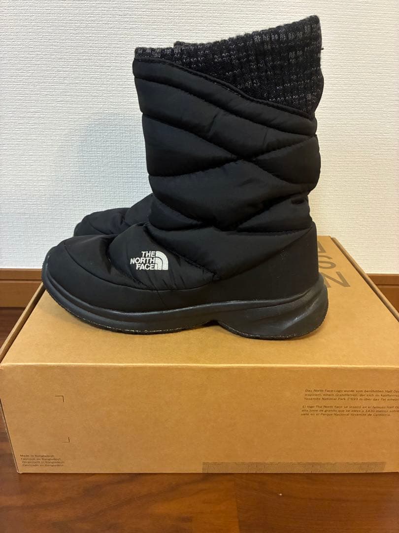 THE NORTH FACE 黒　24センチ　ブーツ