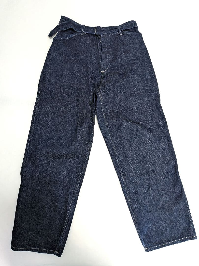comoli ベルテッドデニム サイズ2
