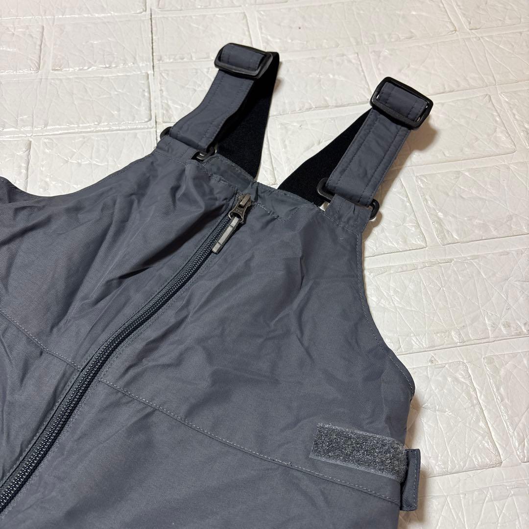 美品　Columbia スキー　スノーパンツ　ビブパンツ　M 140 グレー即日