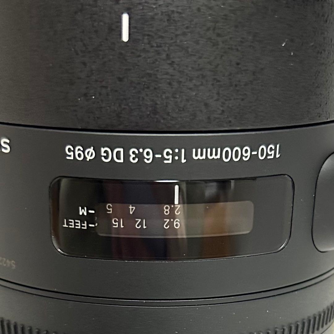 美品 シグマ 150-600mm コンテンポラリー テレコンバーター ニコン用