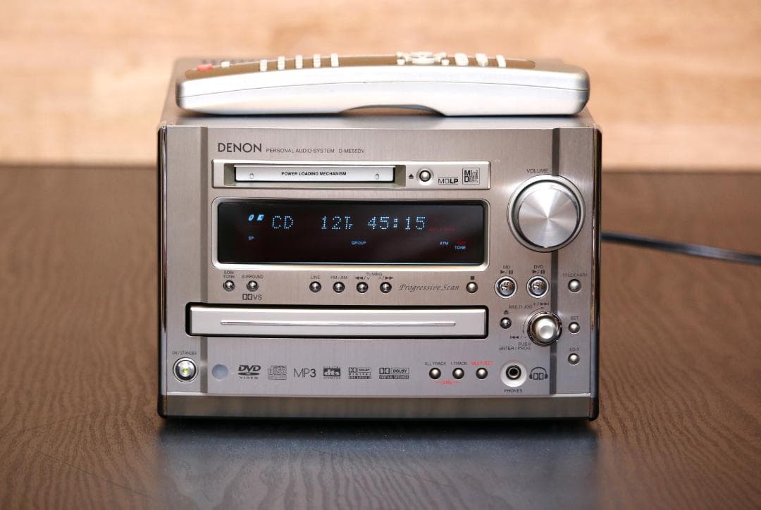 DENON D-ME55DV CD/DVD/MD/TUNER/AMP　ミニコンポ