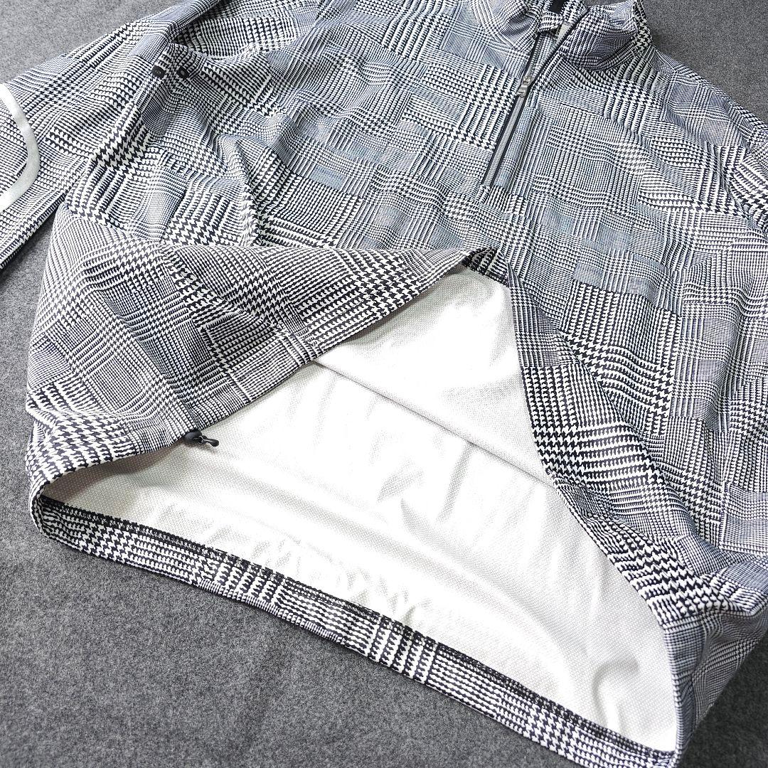 近年 RLX ポロラルフローレン グレンチェック柄撥水ブルゾンジャケット XL