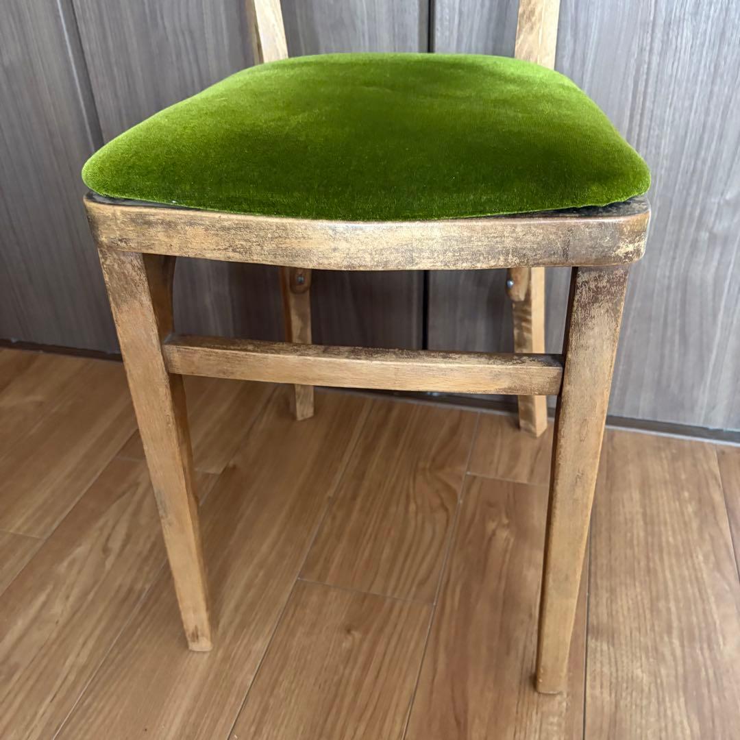 骨董市　アンティーク　チェアー　無垢　椅子　古道具　味ある木材