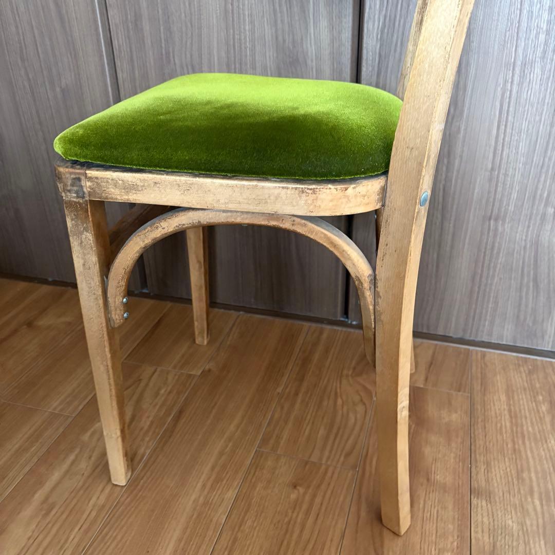 骨董市　アンティーク　チェアー　無垢　椅子　古道具　味ある木材