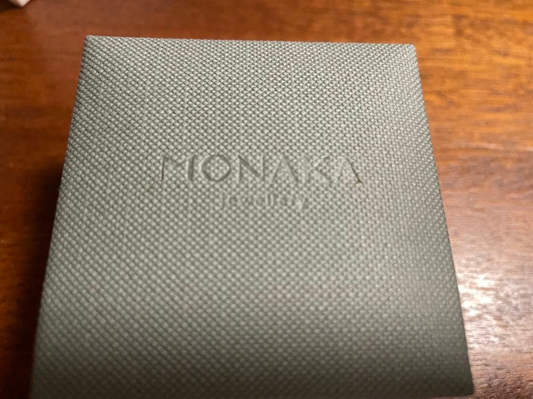 MONAKA jewellery フラットピアス　ボルダーオパール　片耳