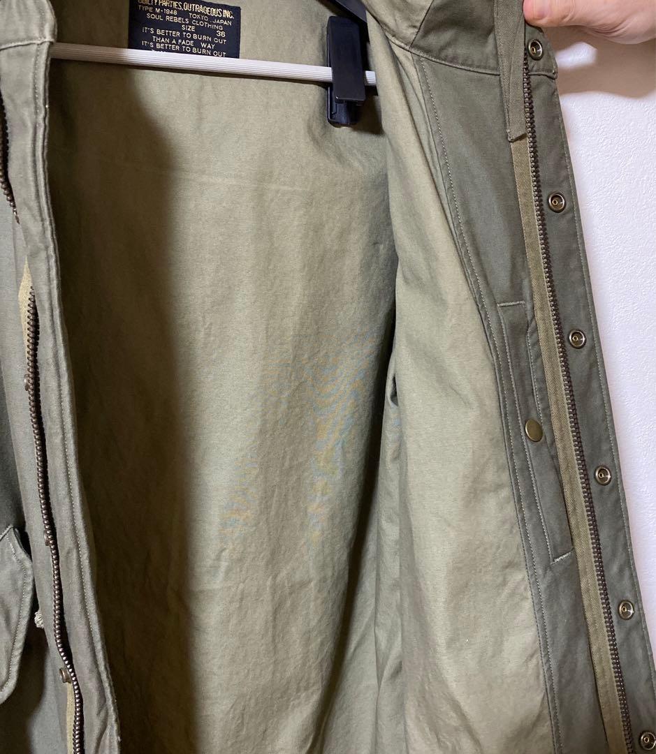 ワコマリア　ギルティパーティーズ　モッズコート　M51 サイズ36