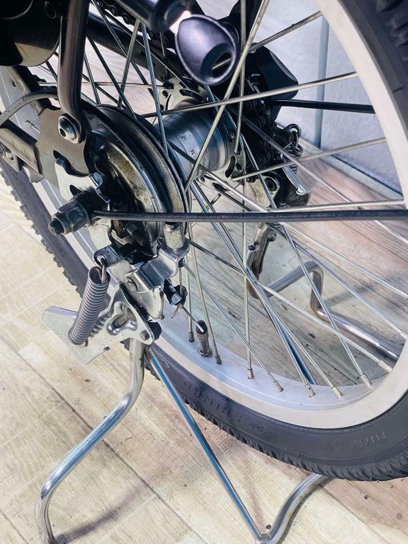 ★2987パナソニック12アンペア 20インチ子供乗せ電動アシスト自転車